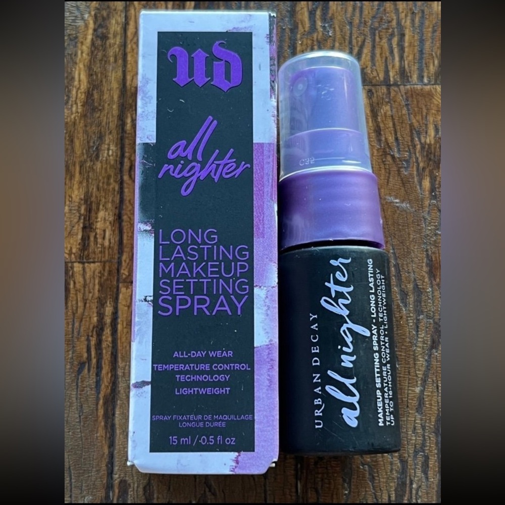 2x Urban Decay all nighter setting spray 0,5fl oz/ 15ml - Picture 1 of 3